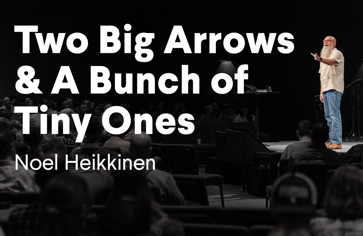 Two Big Arrows & A Bunch of Tiny Ones