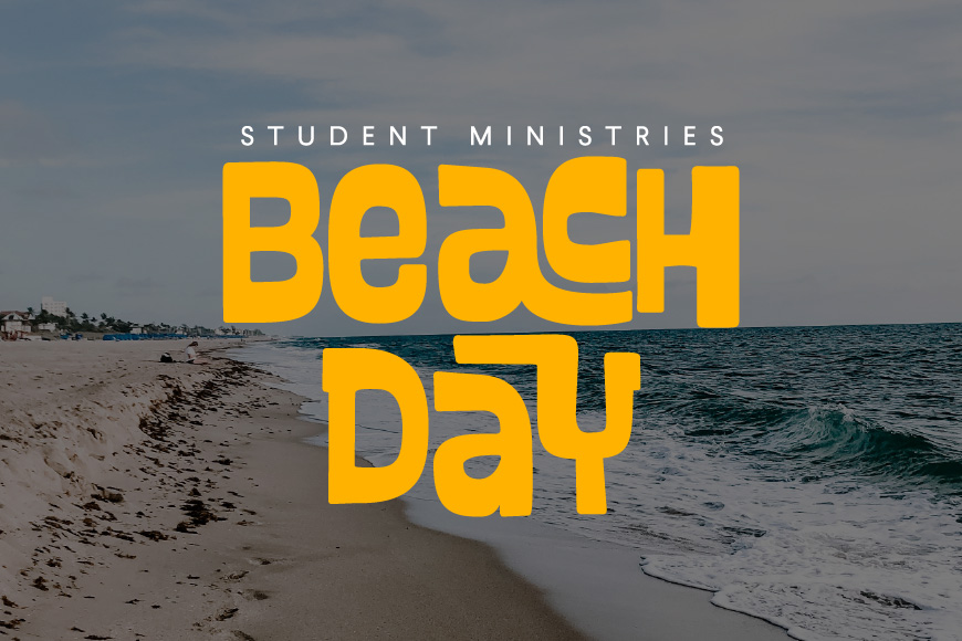 Student Ministries Beach Day